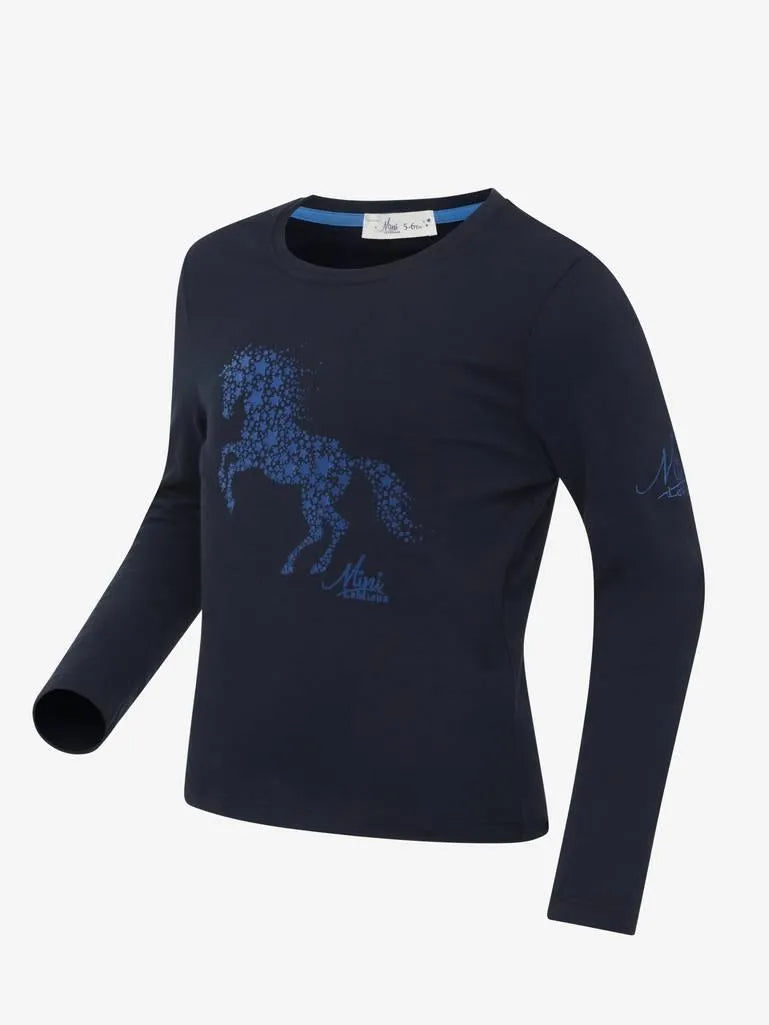 LeMieux New Mini Jamie Long Sleeve Top AW23 - Navy - 3-4 Years