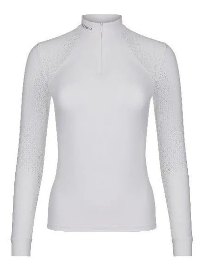 LeMieux Olivia Long Sleeve Show Shirt - White - Ladies 8