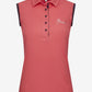 LeMieux Sleeveless Polo Shirt - Papaya - Ladies 12
