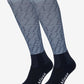 LeMieux SS23 Footsie Socks - Denim - Adult