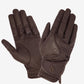 LeMieux SS24 Close Contact Riding Gloves - Brown - X-Small