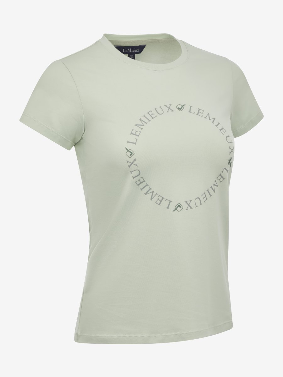 LeMieux SS24 Ladies Classique T-Shirt - Pistachio - Ladies 6UK