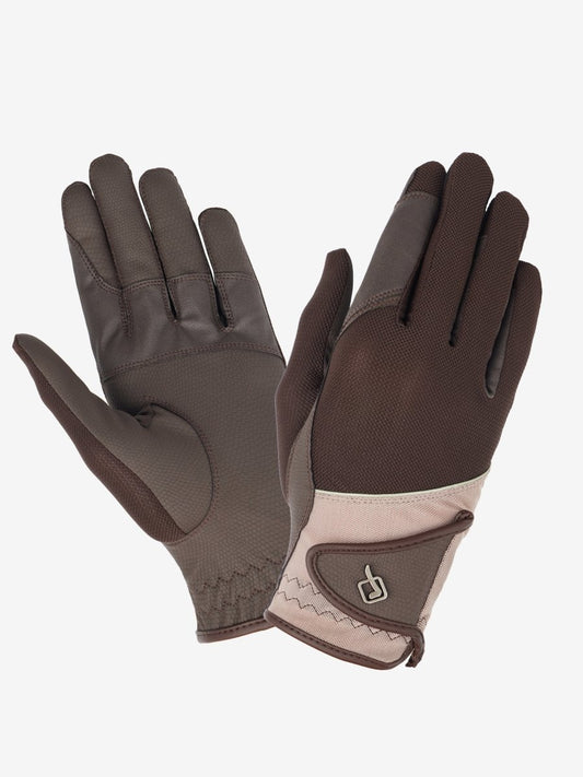 LeMieux SS24 Pro Mesh Glove - Fern / Brown - X-Small