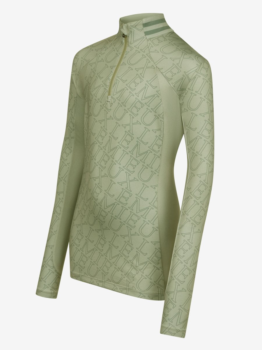 LeMieux SS24 Young Rider Frieda Base Layer - Fern - 7-8 years