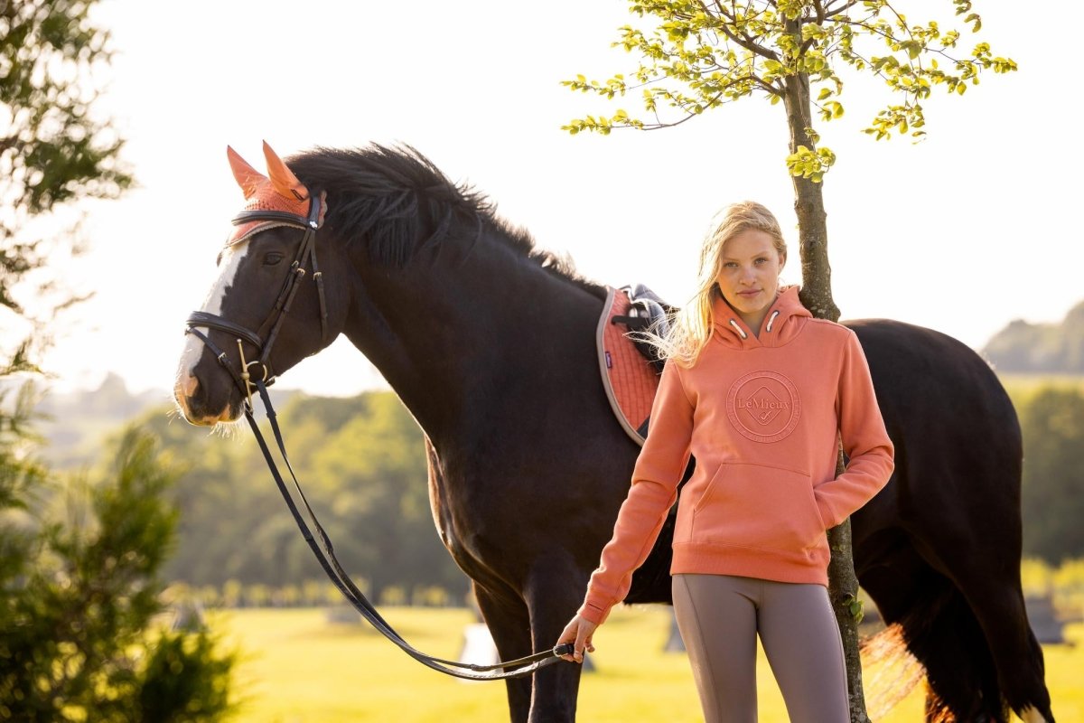 LeMieux SS24 Young Rider Hannah Pop Over - Apricot - 7-8 years