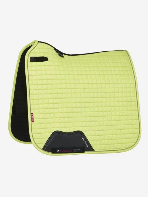 LeMieux Suede Dressage Square SS23 - Kiwi - Large