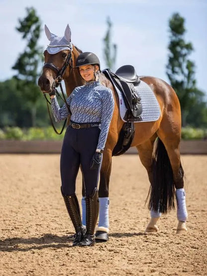 LeMieux Suede Dressage Square SS23 - Mist - Large