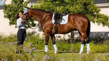 LeMieux Suede Dressage Square SS23 - Wisteria - Large