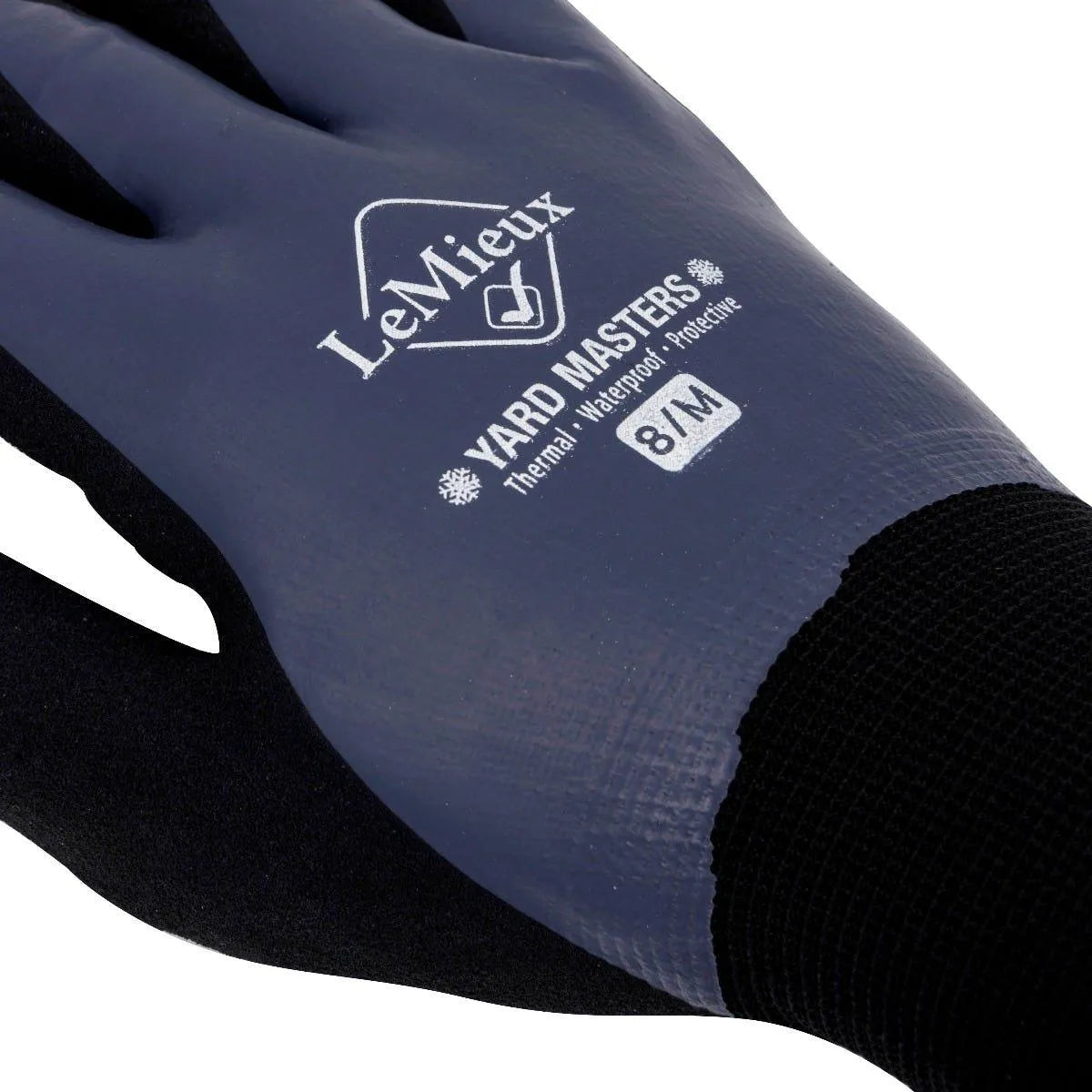 LeMieux Winter Work Gloves - Black - Small