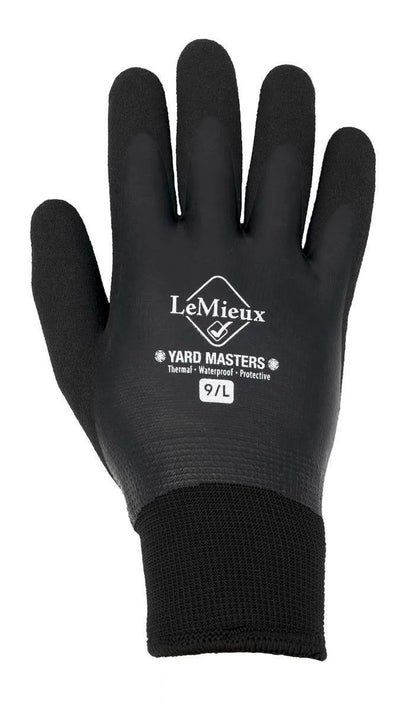 LeMieux Winter Work Gloves - Black - Small