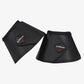 LeMieux Wrap Round Leather Over Reach Boots - Black - Medium