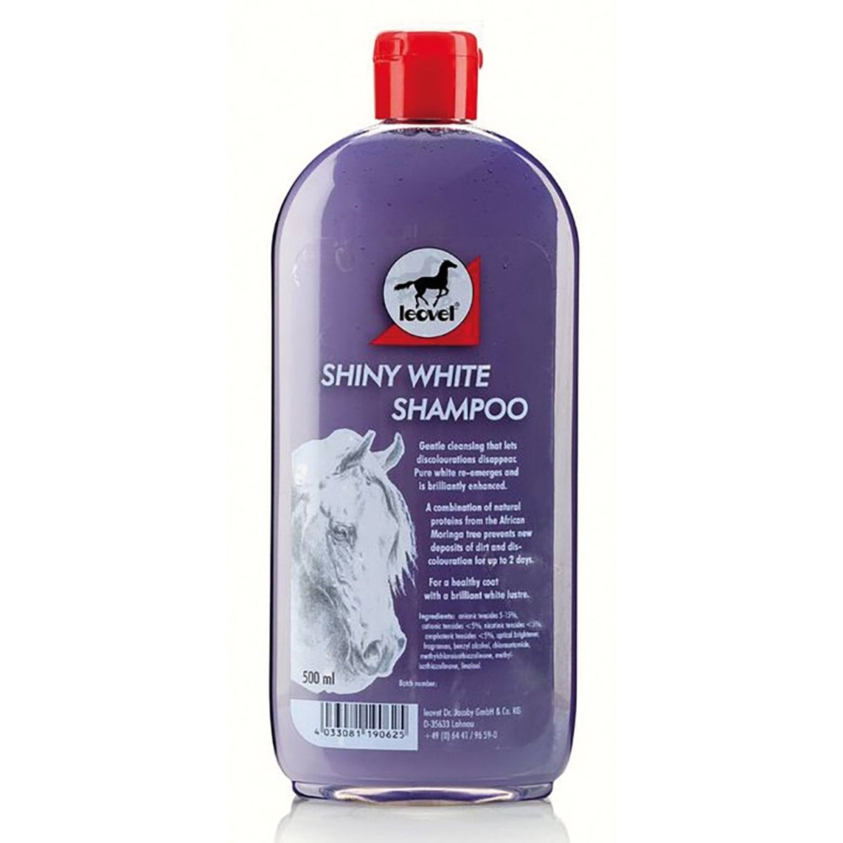 Leovet Shiny White Shampoo - 500Ml -