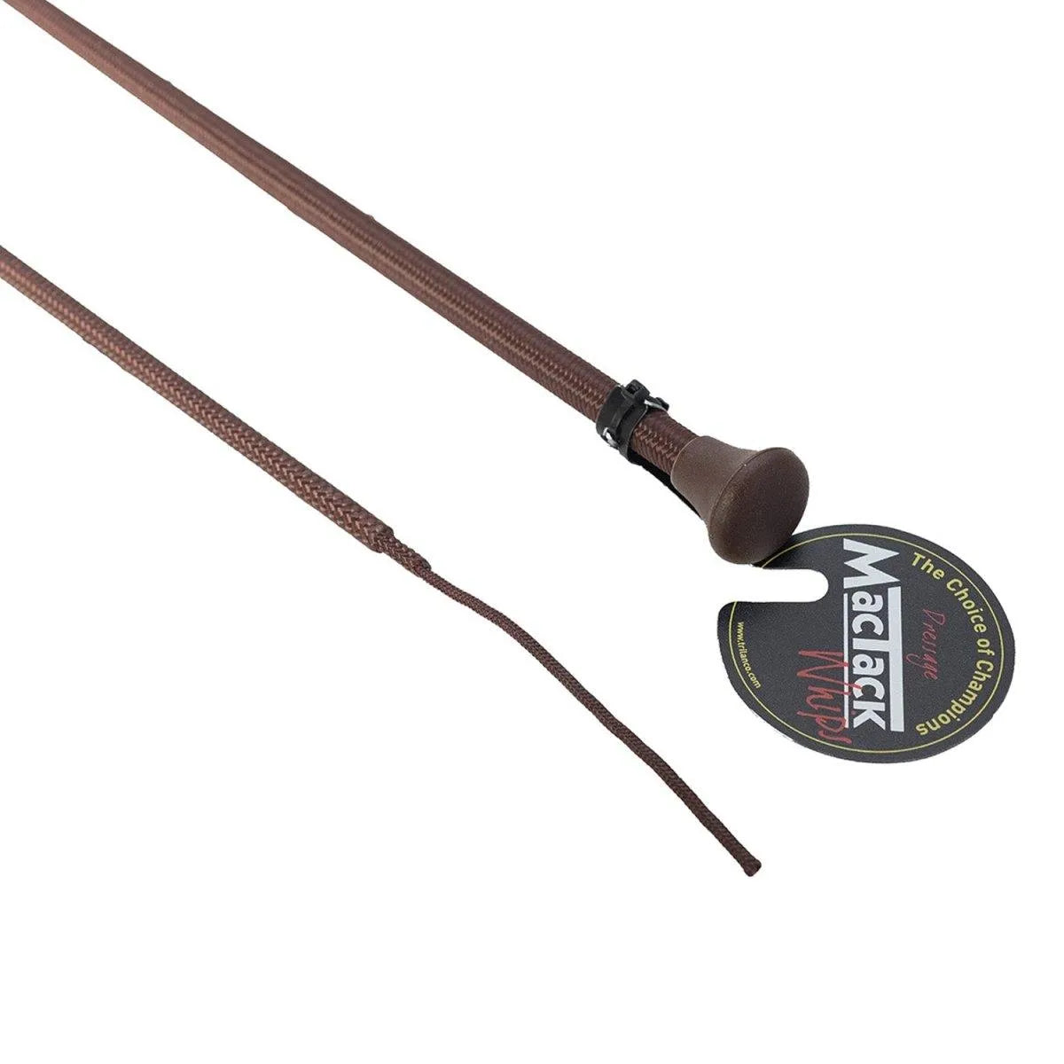 Mactack Junior Dressage Whip No Loop - Brown - 30"