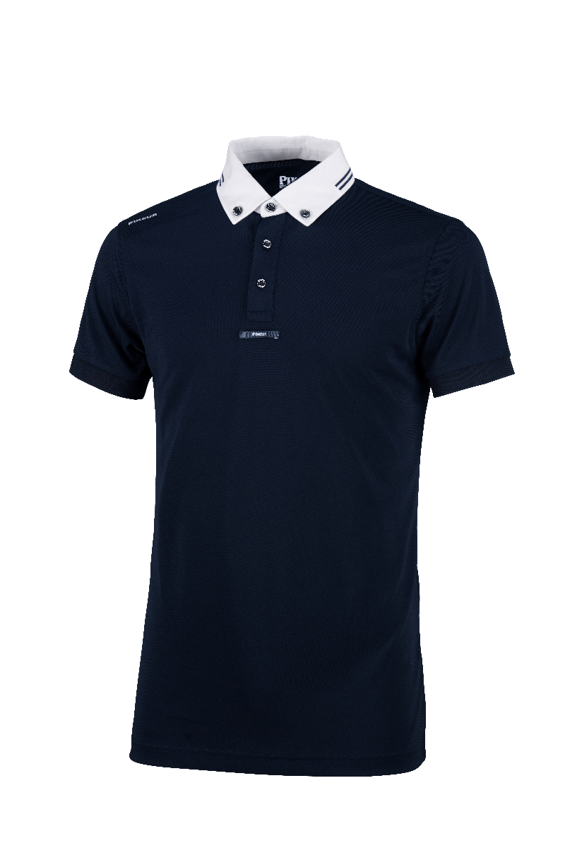 Pikeur Mens Abrod Competition Shirt - Navy - 39cm neck