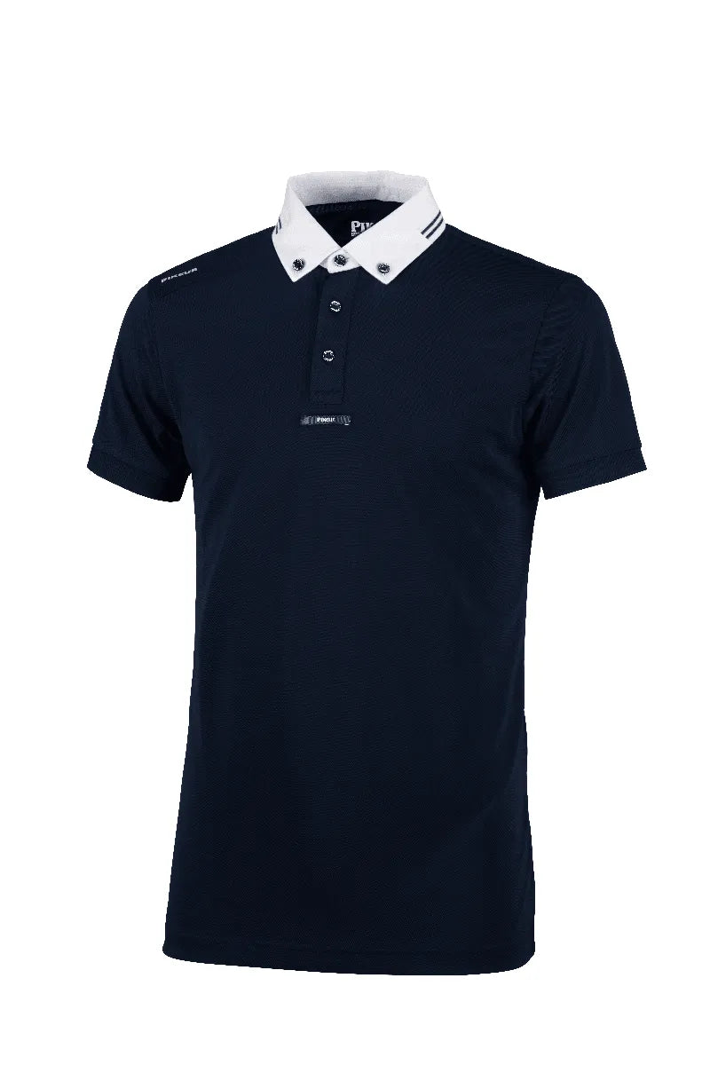Pikeur Mens Abrod Competition Shirt - Navy - 39cm neck