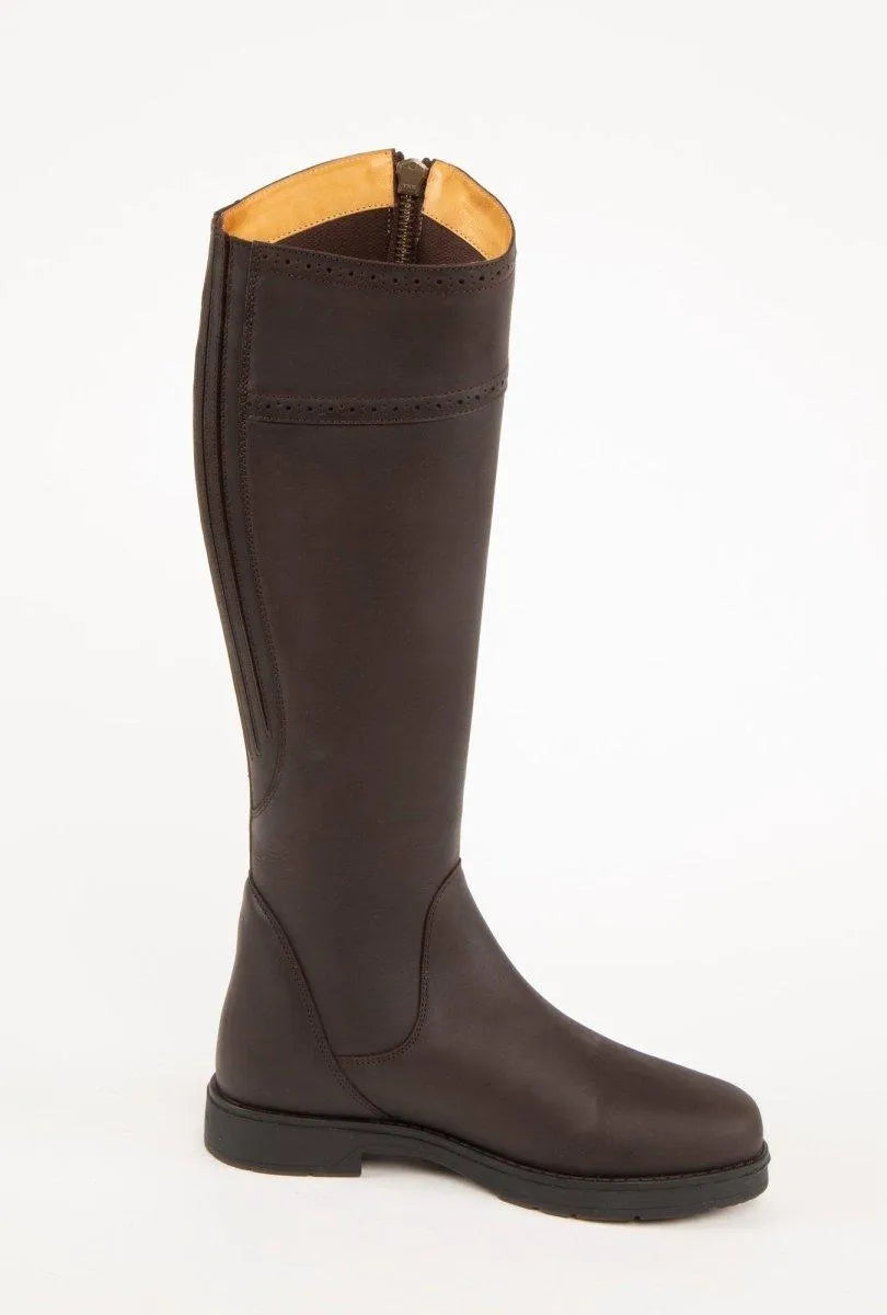 Moretta Alessandra Country Boots - Chocolate - 4/37