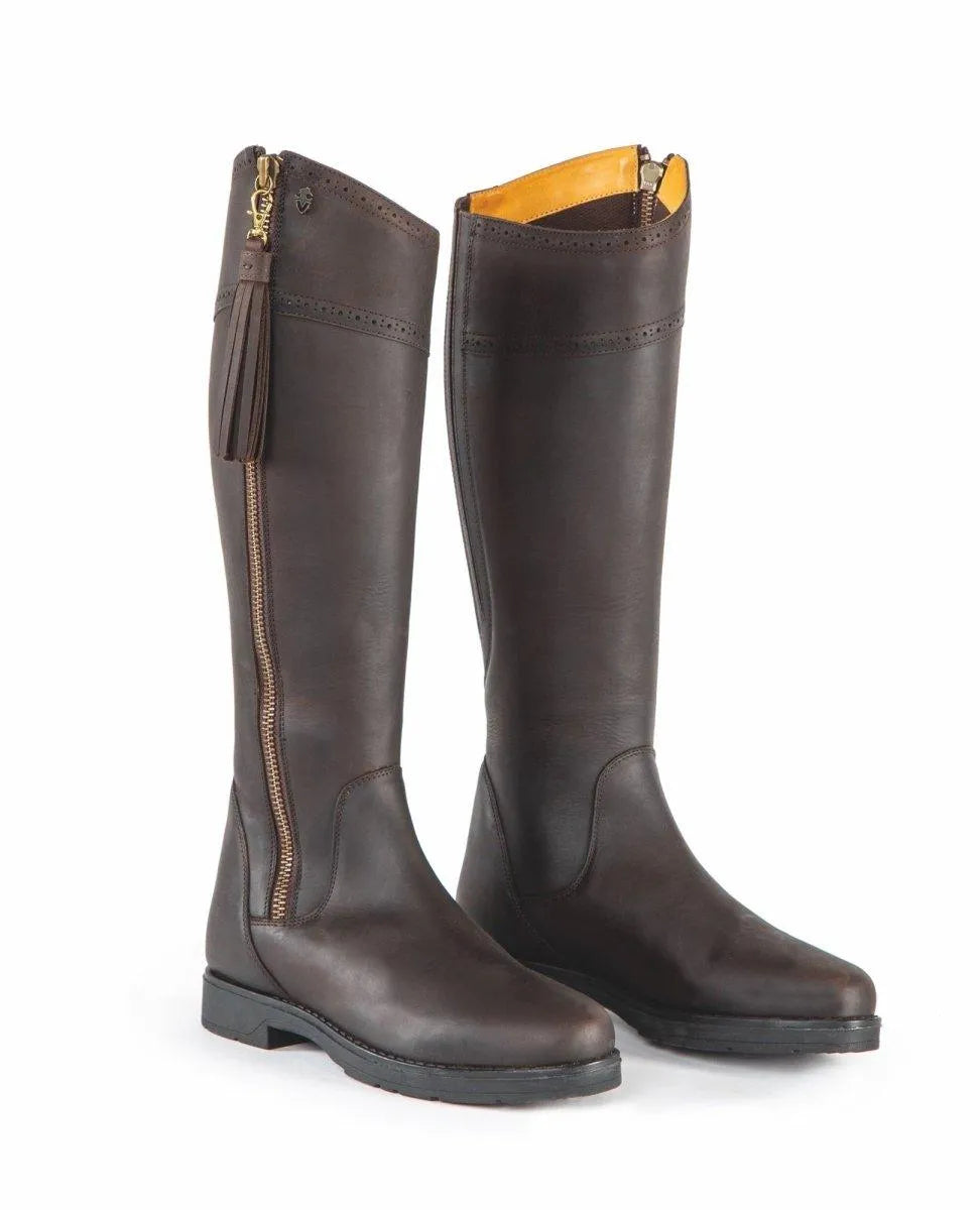 Moretta Alessandra Country Boots - Chocolate - 4/37