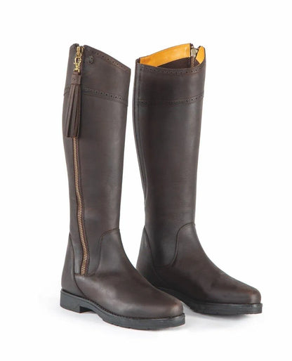 Moretta Alessandra Country Boots - Chocolate - 4/37