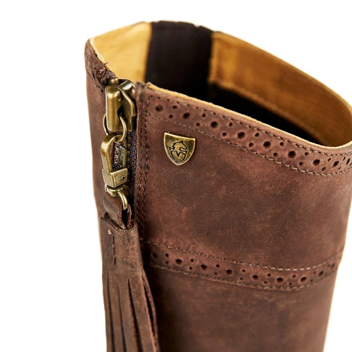 Moretta Alessandra Country Boots - Chocolate - 4/37