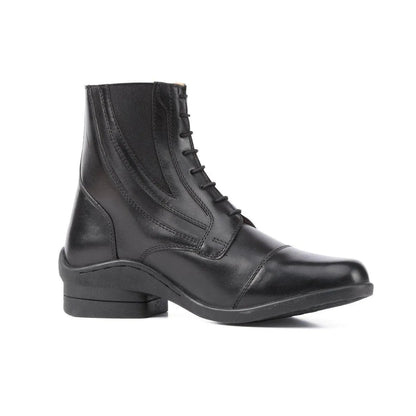 Moretta Alessia Leather Paddock Boot - Black - 4/37