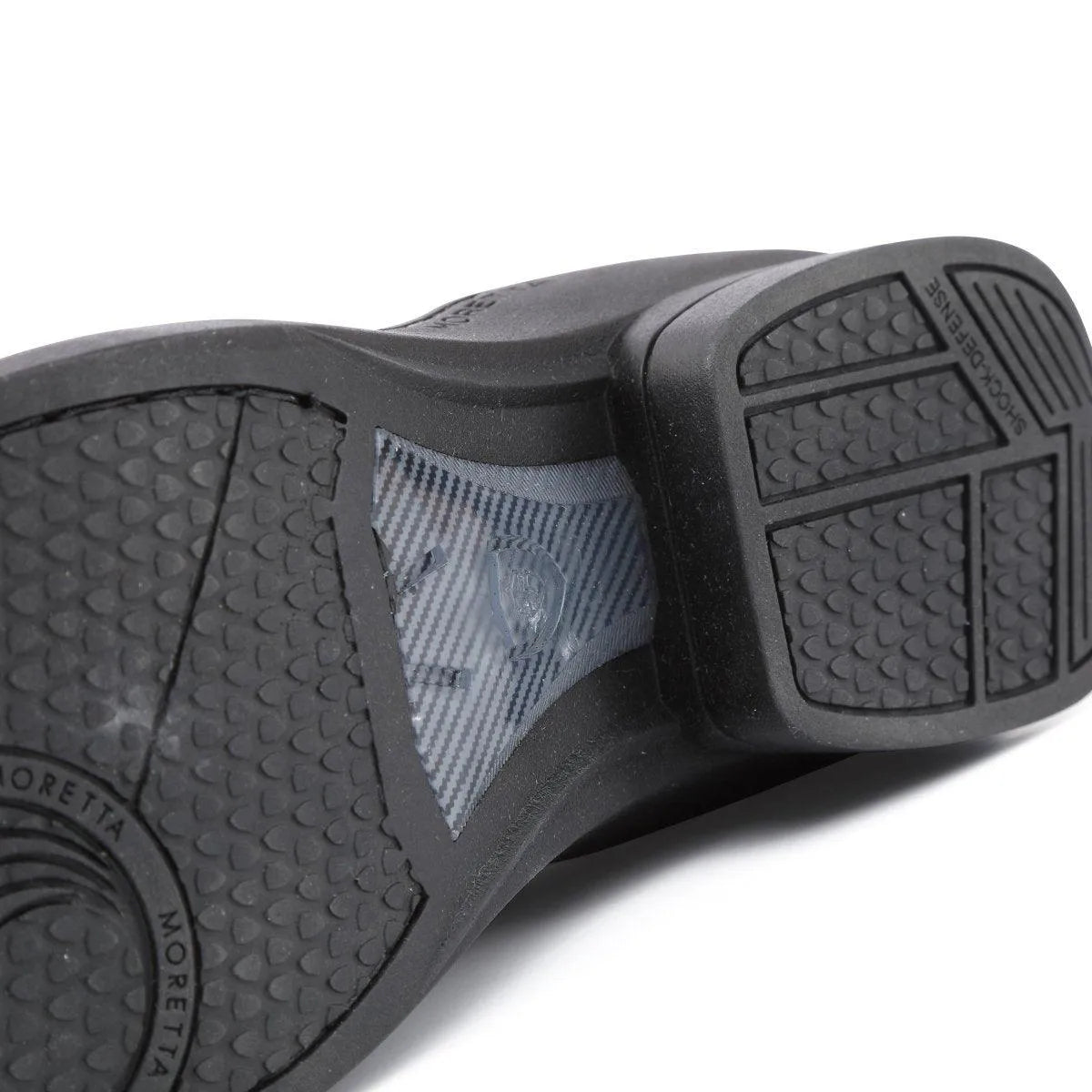 Moretta Alessia Leather Paddock Boot - Black - 4/37