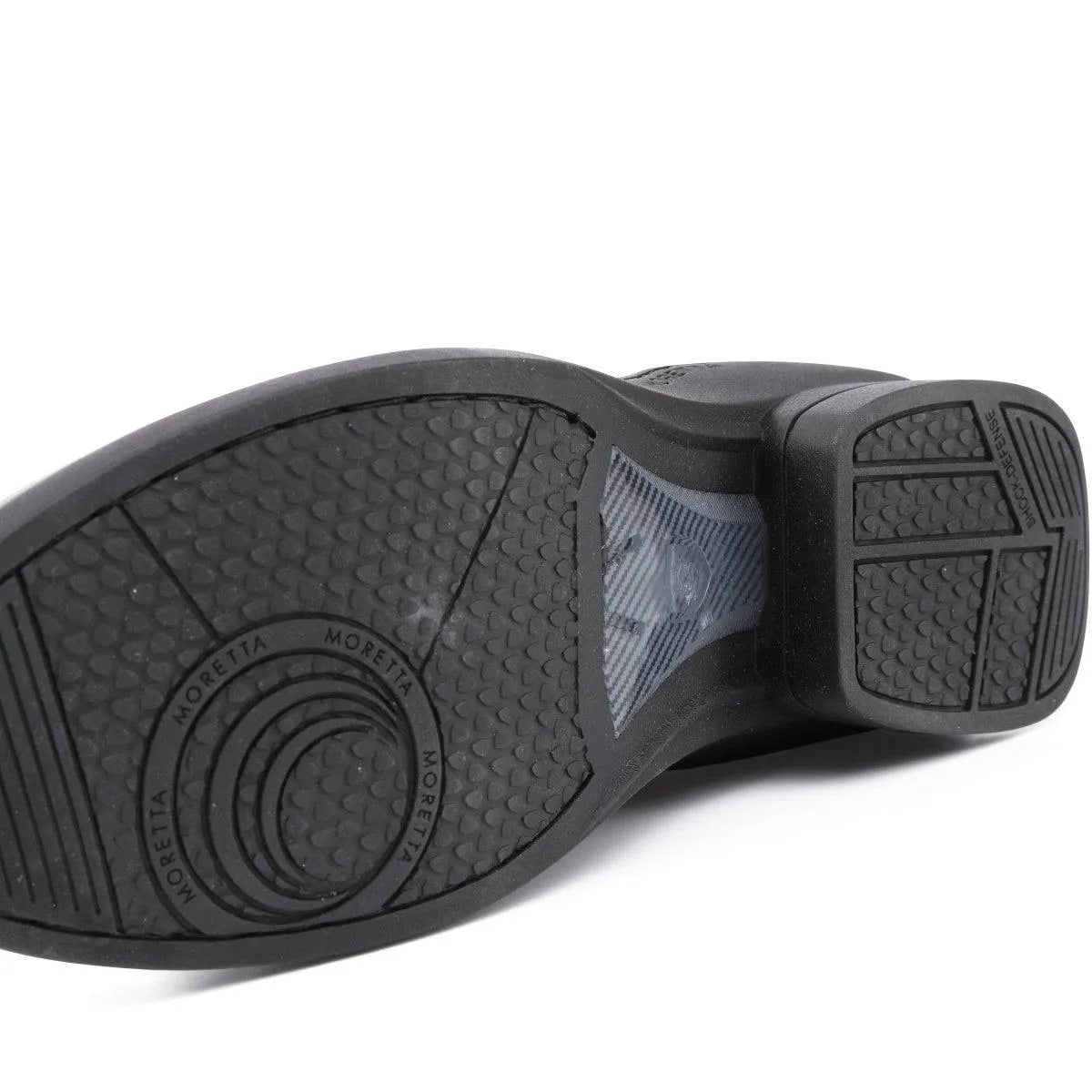 Moretta Alessia Leather Paddock Boot - Black - 4/37