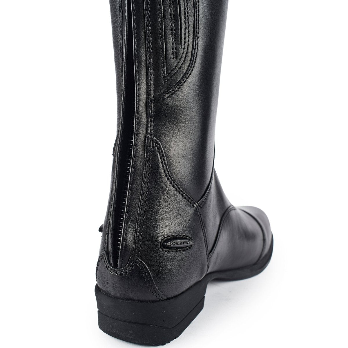 Moretta Gianna Riding Boots - Black - Black - 3/35