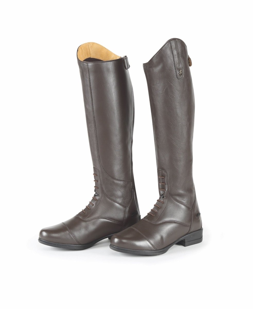 Moretta Gianna Riding Boots - Child - Brown - 12/31