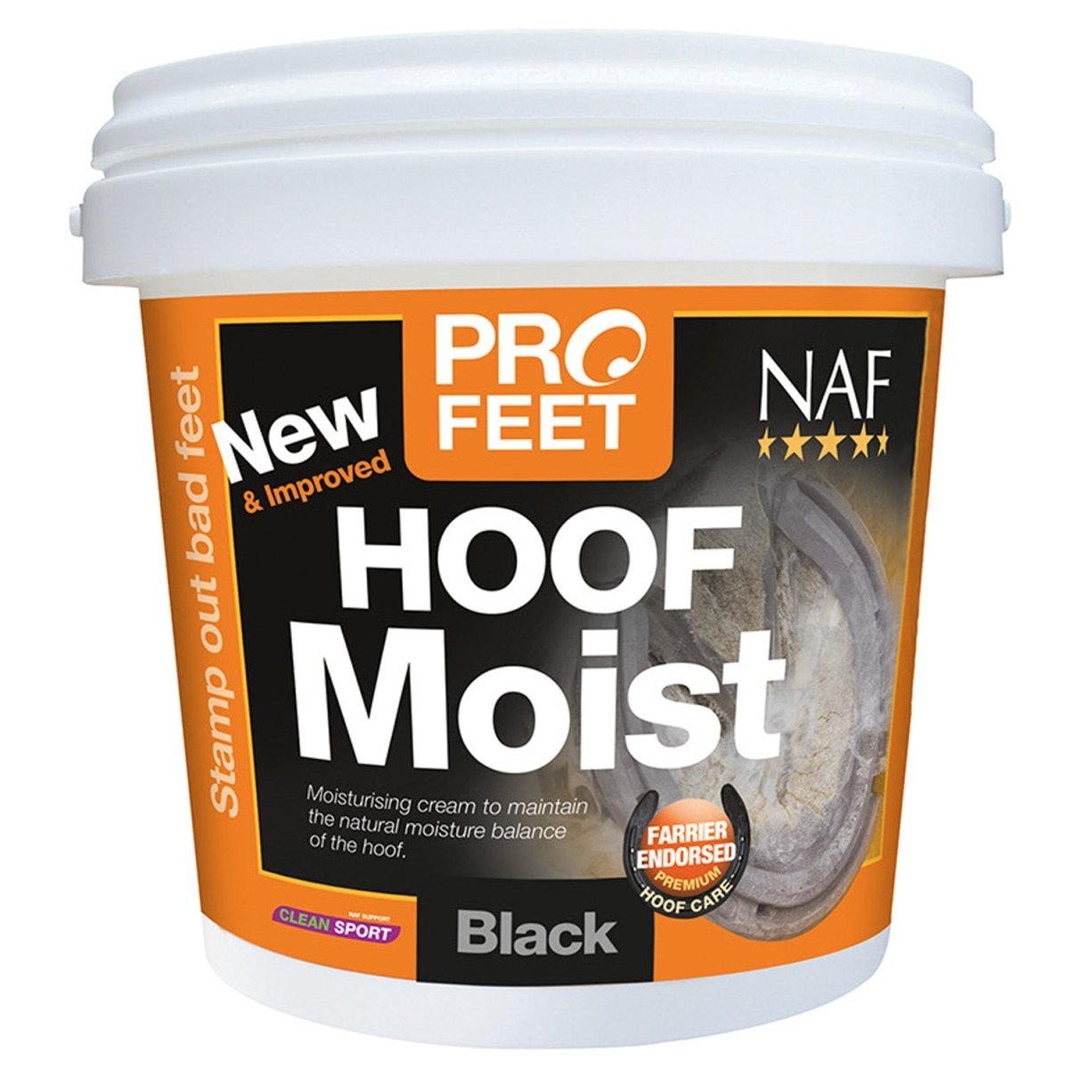 Naf Five Star Profeet Hoof Moist - Black - 900Gm