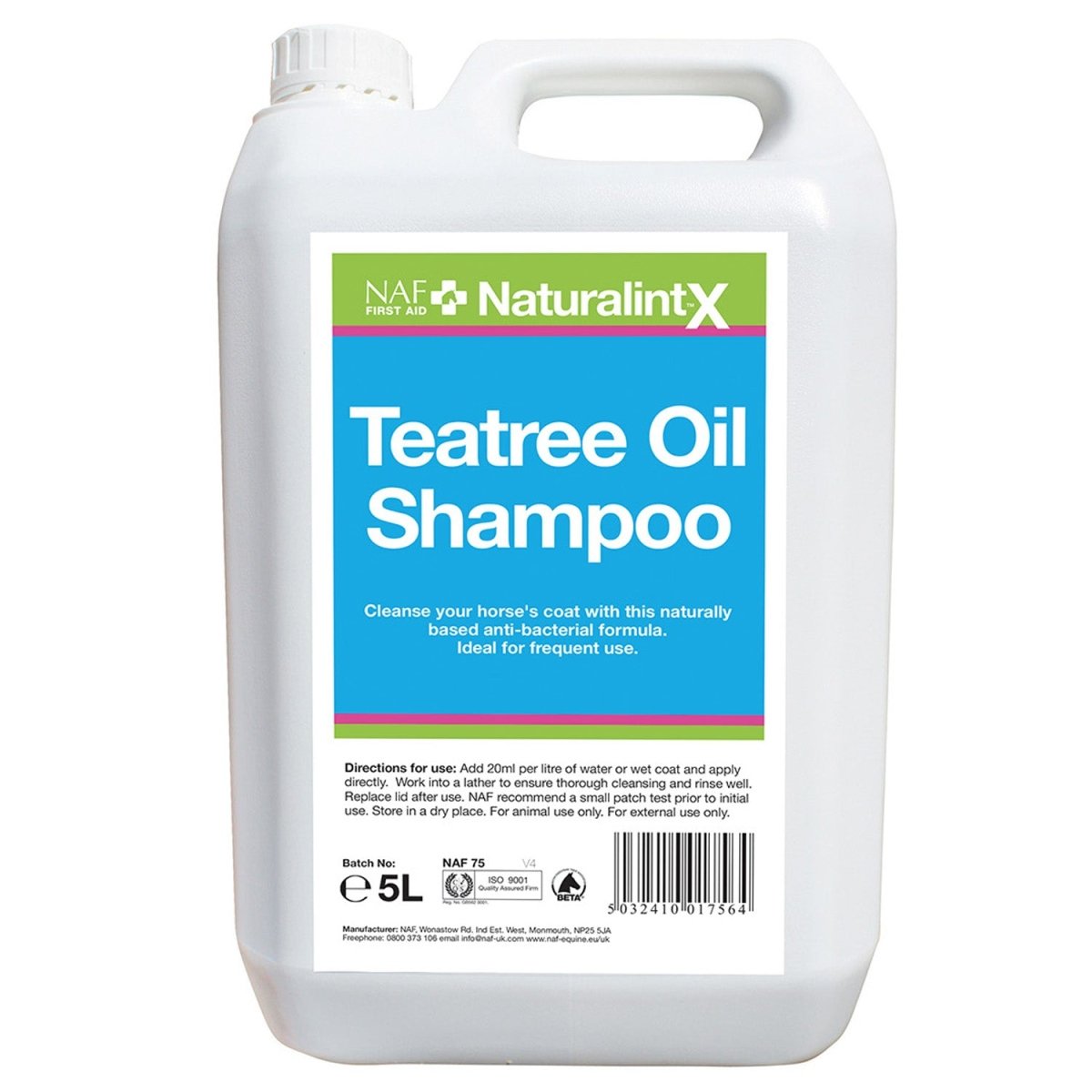 Naf Naturalintx Teatree Oil Shampoo - 5Lt -