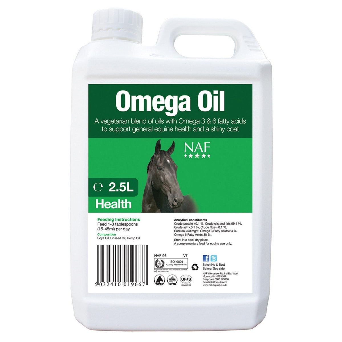 Naf Omega Oil - 2.5Lt -