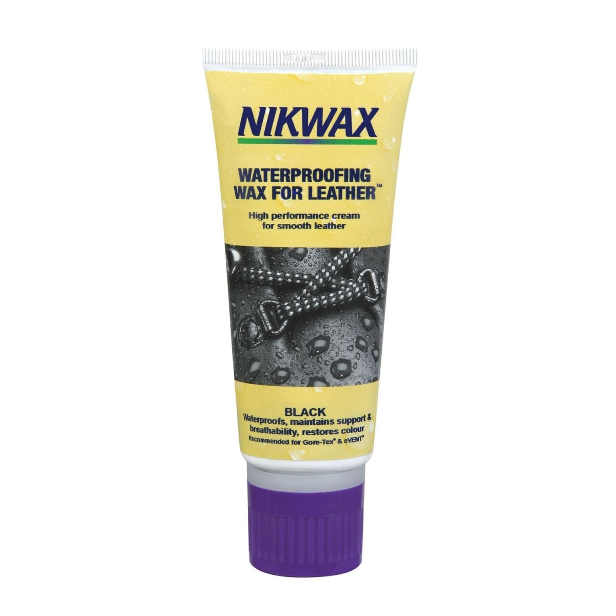 Nikwax Waterproofing Wax For Leather Cream - Black - 100Ml
