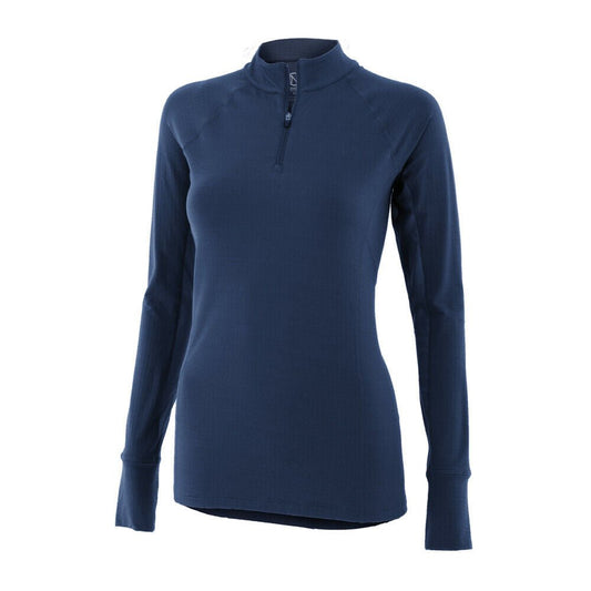Noble Outfitters Ashley Performance Shirt - Long Sleeve - Navy - Extra Small