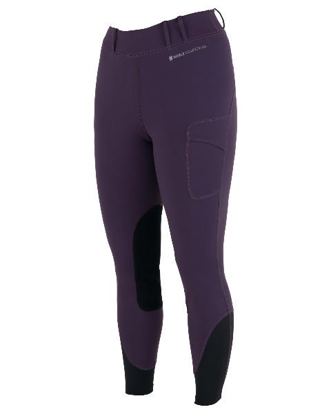 Noble Outfitters Balance Riding Tight - Grape Royale - Extra Extra Small