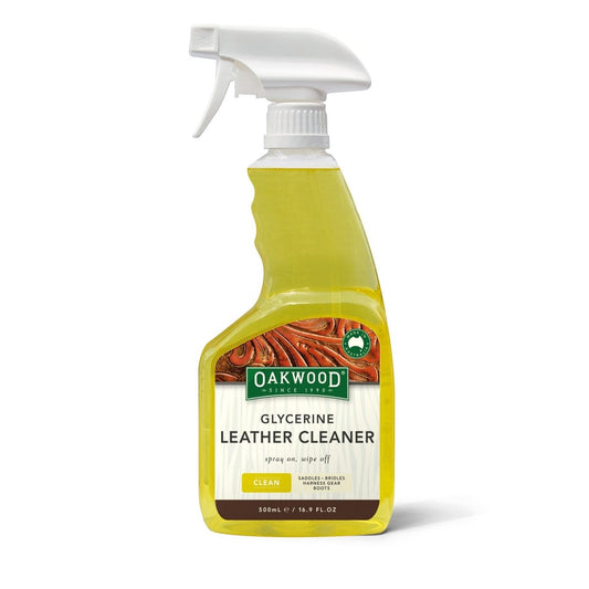 Oakwood Glycerine Leather Cleaner Spray - 500Ml -