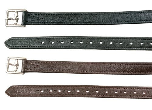 Passier Soft Stirrup Leathers - Black - 130cm
