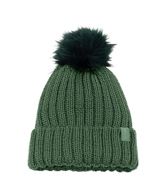 Pikeur Hat with Faux Fur Bobble - Navy