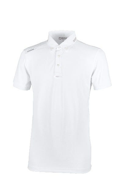 Pikeur Mens Abrod Competition Shirt - White - 39cm neck
