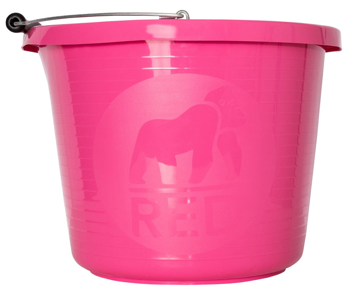 Red Gorilla Premium Bucket - Pink - 15Lt