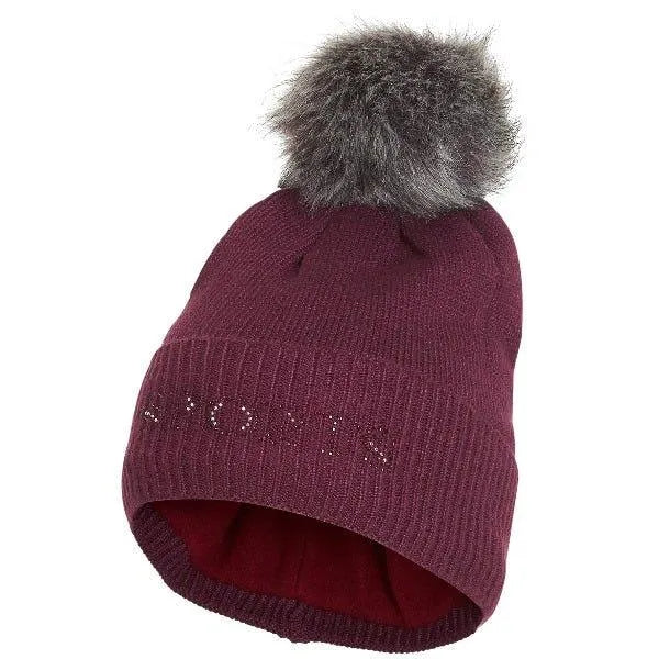 Schockemohle Glossy Baila Beanie - Wine -