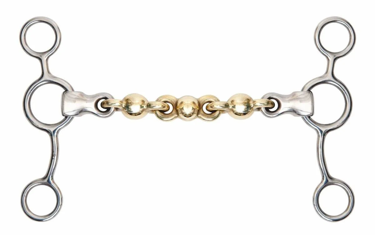 Shires Brass Alloy Tom Thumb Waterford - Brass Alloy - 4.5