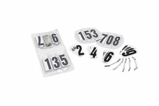 Shires Bridle Number Kit - Clear -
