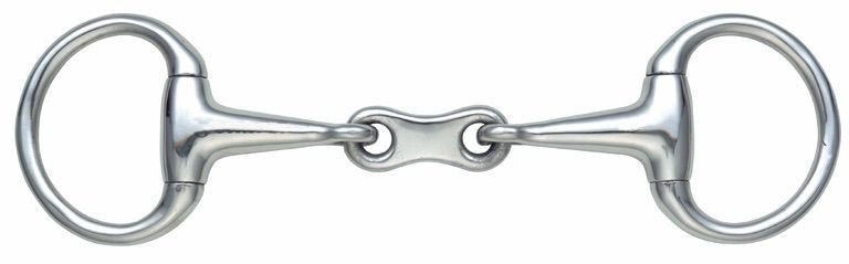 Shires French Link Bradoon - Stainless Steel - 4.5
