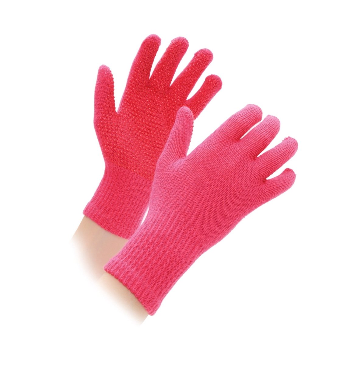 Shires Suregrip Gloves - Child - Black -