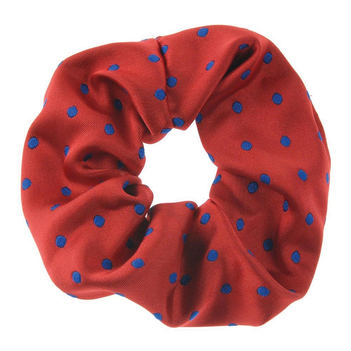 Showquest Scrunchie Medium Spot - Red/Royal -