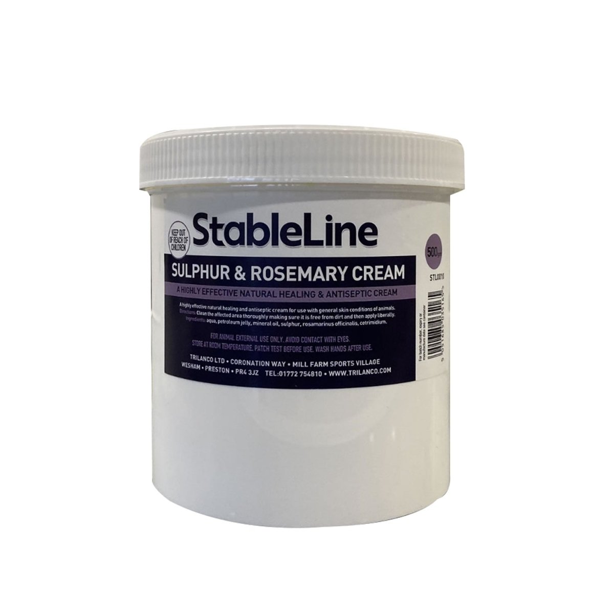 Stableline Sulphur & Rosemary Cream - 1Kg -