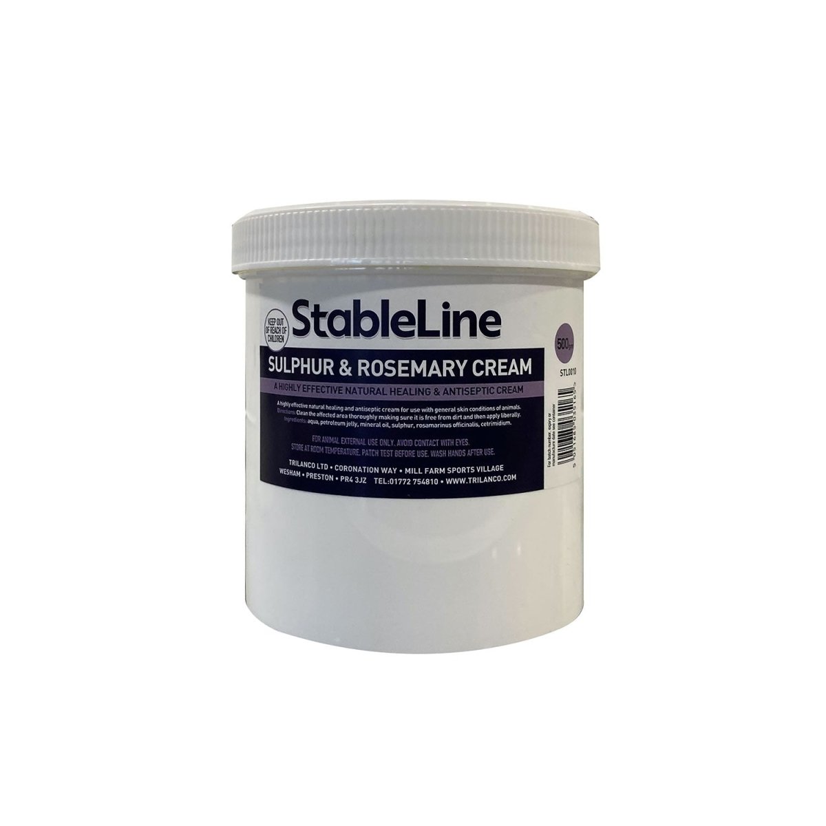 Stableline Sulphur & Rosemary Cream - 500Gm -