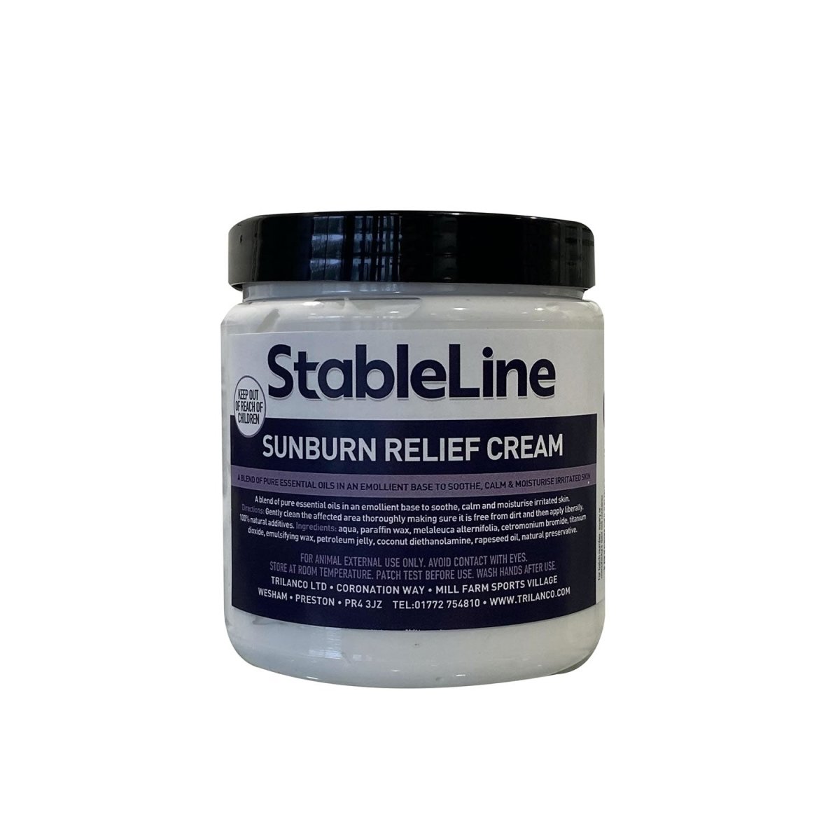 Stableline Sunburn Relief Cream - 300Gm -