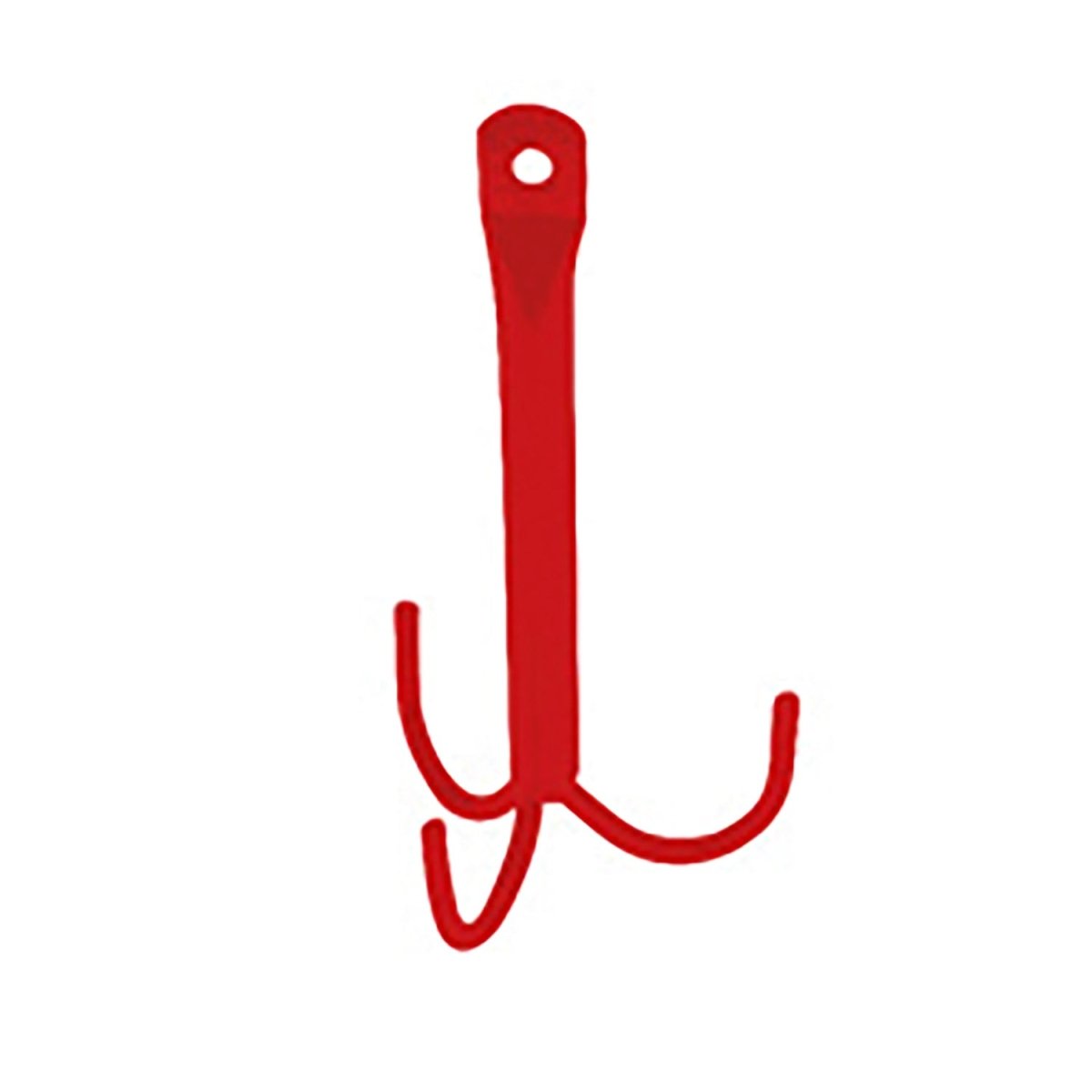 Stubbs Tack Hook Three Prong - Red -