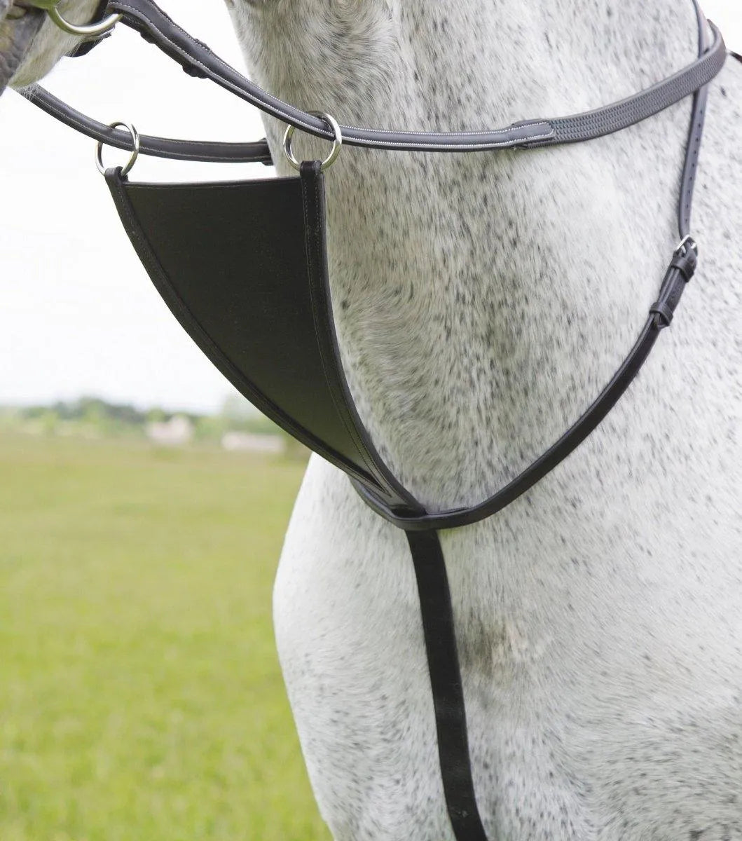 Velociti GARA Bib Martingale - Black - Cob